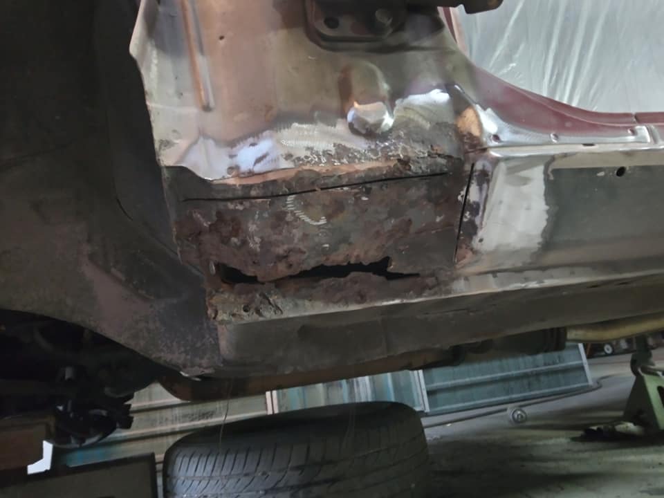 Rogue Kustoms - 1983 Mitsubishi Starion...rust repair on...
