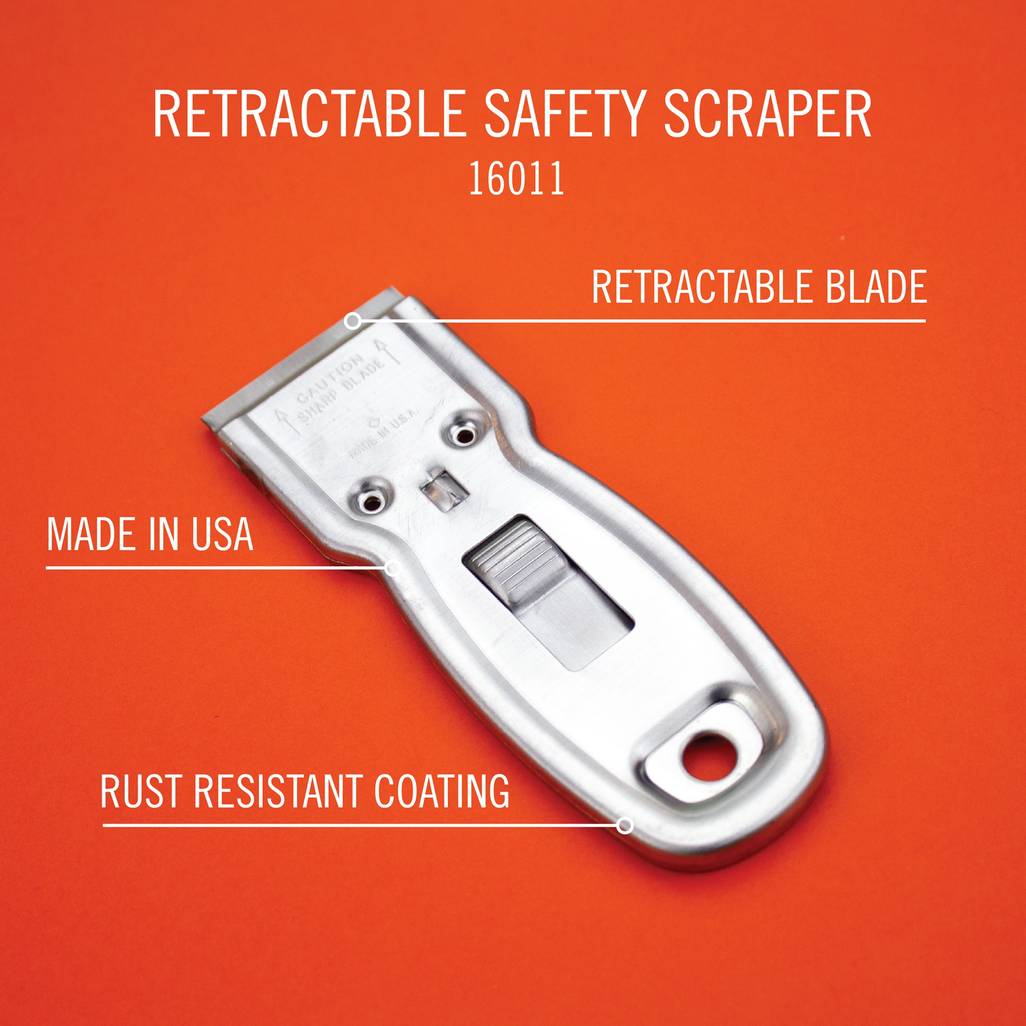 Excel Blades - Our rust resistant K11 Metal Safety Scraper...