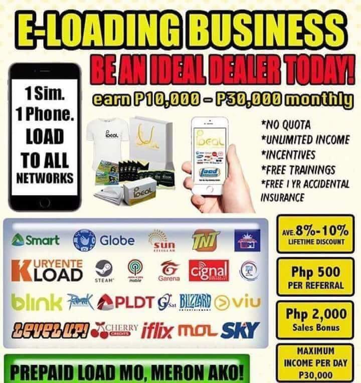 ONE SIM To All Network ELOAD Business-ReslieGonito