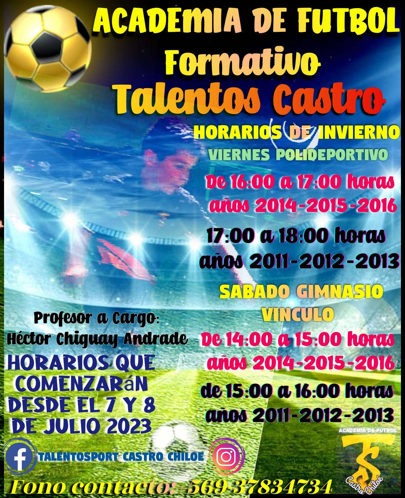 Seguimos enfocados en lo nuestro que... - FC TalentosCastro | Facebook