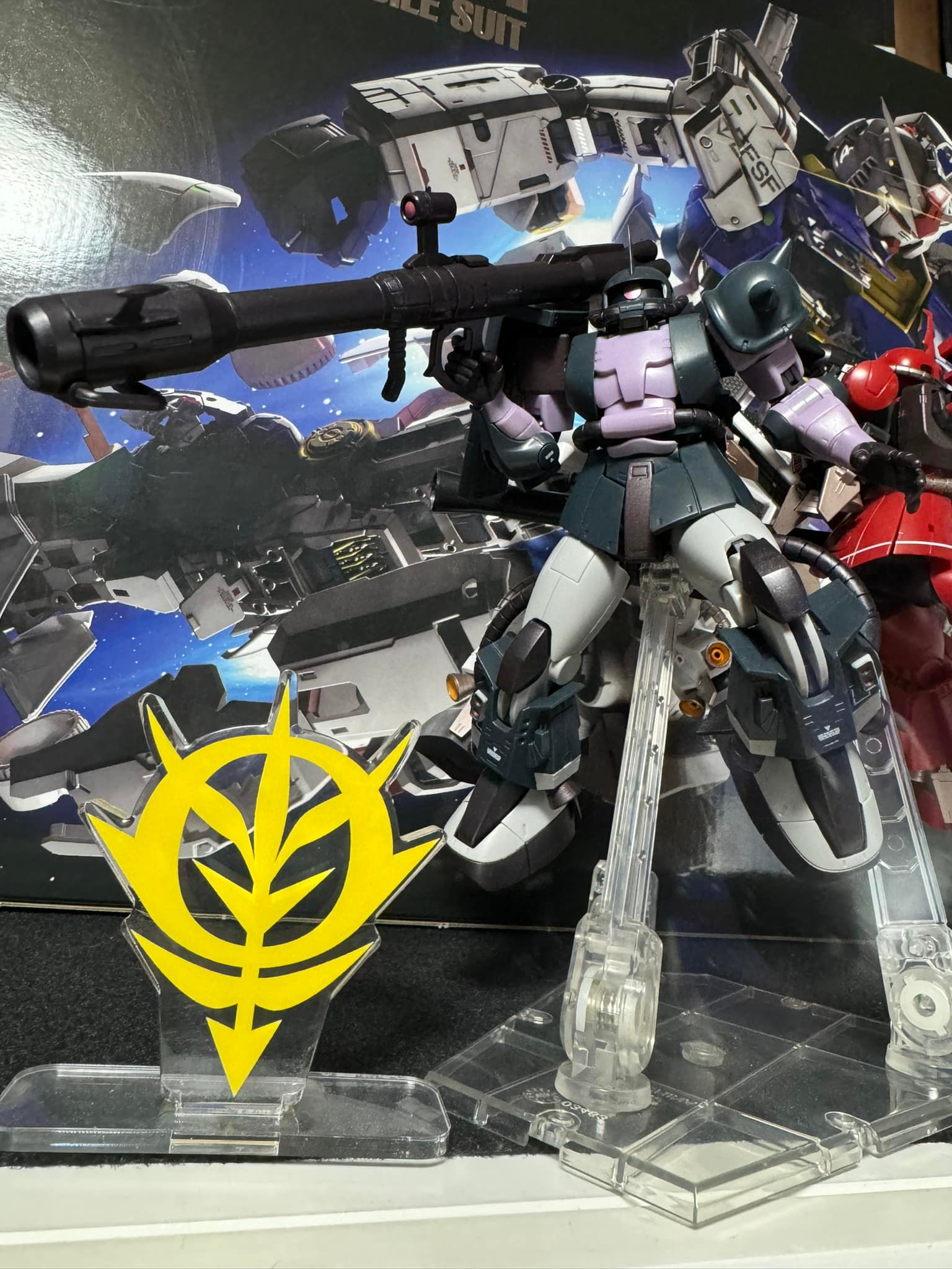 SEIG ZEON ！ MS-06R ZAKUⅡ HIGH MOBILITY TYPE ！ These are MS
