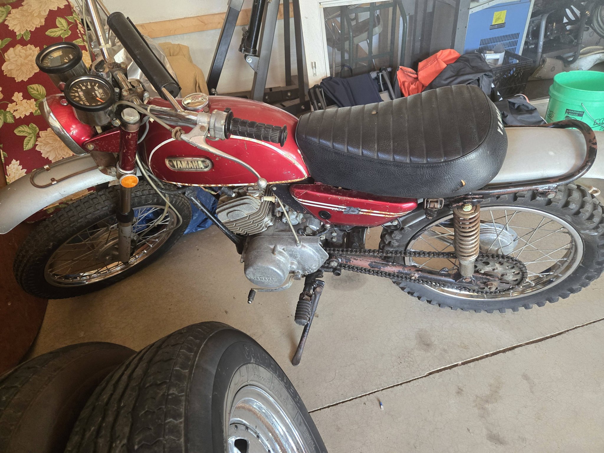 1971 Yamaha AT1 125 Enduro for sale in Napoleon, Michigan