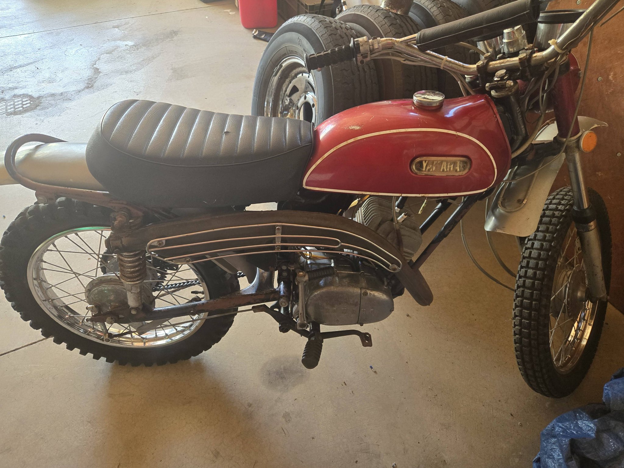 1971 Yamaha AT1 125 Enduro for sale in Napoleon, Michigan