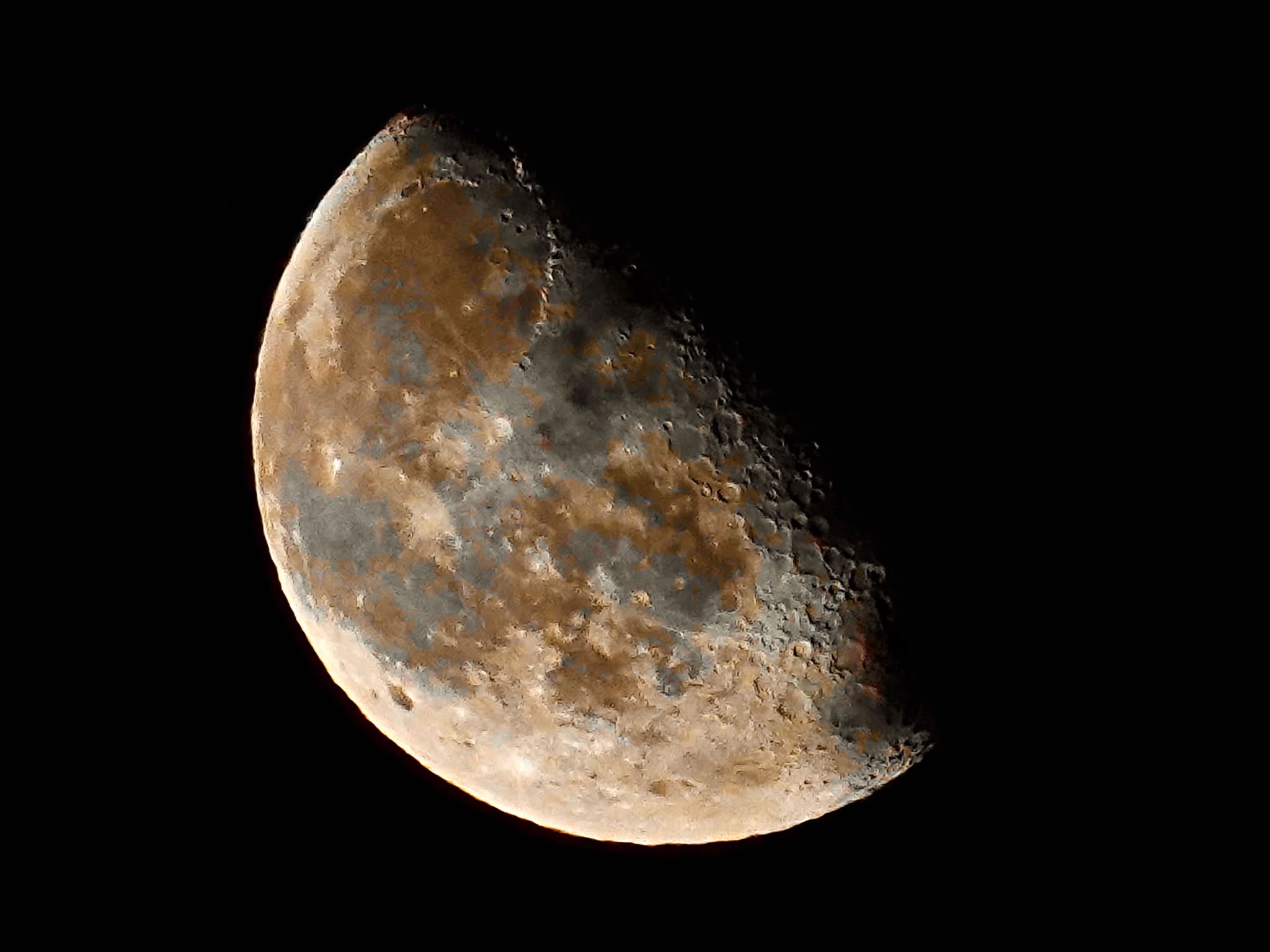 Moon☆ Frankie Macdonald's photo of the moon with Kodak 52x zoom camera