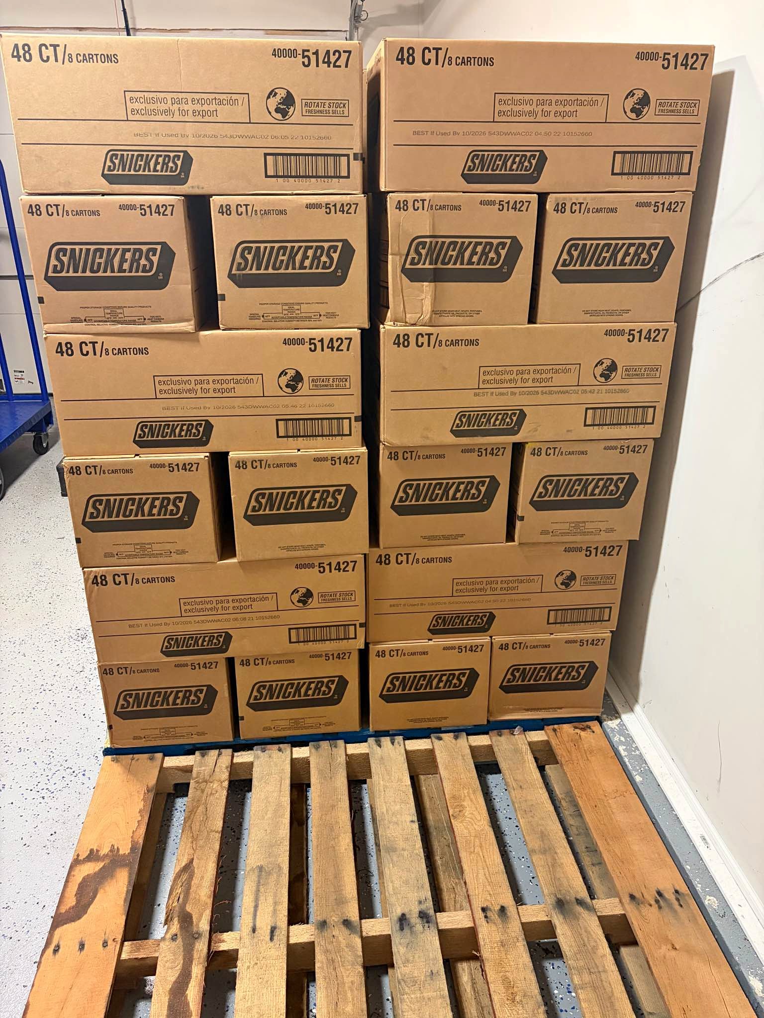 Snickers 48ct Pallet - Miscellaneous - Laurel Springs, New Jersey ...