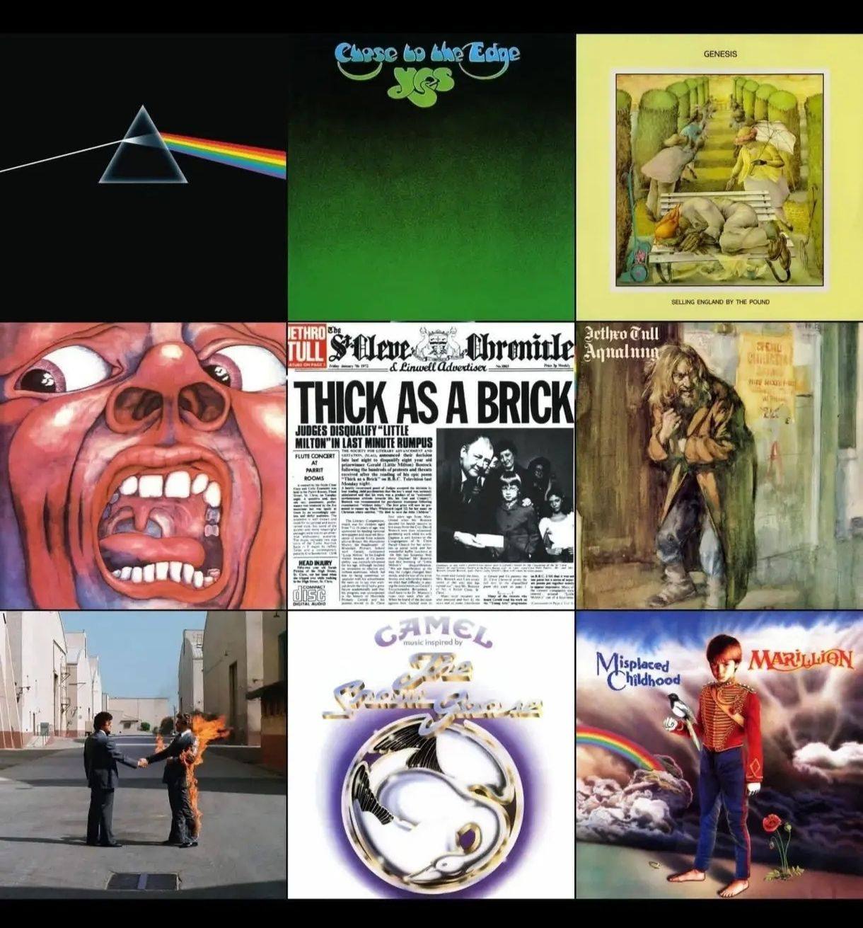 The Progressive Rock 6 CD box set. It contains the usual staples