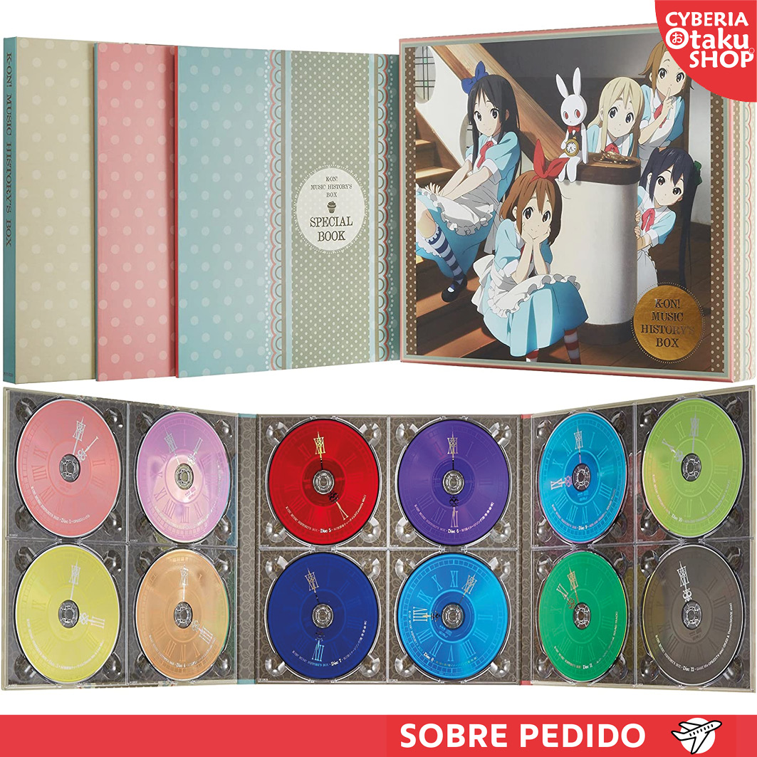 Cyberia - K-ON! - Music History's Box 12 CD Soundtrack Boxset