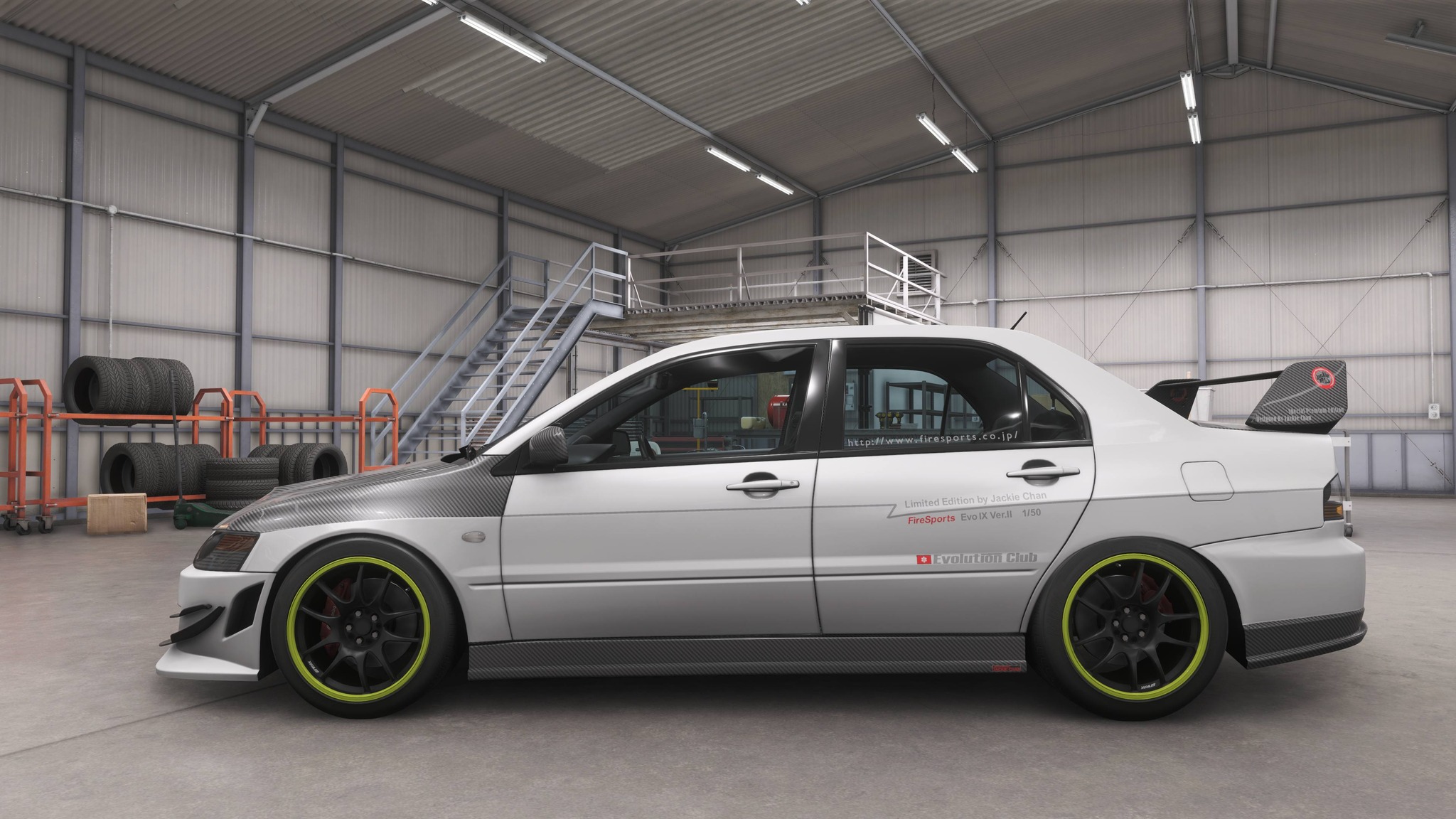 Forza horizon 6 Jackie Chan limited edition Mitsubishi Lancer
