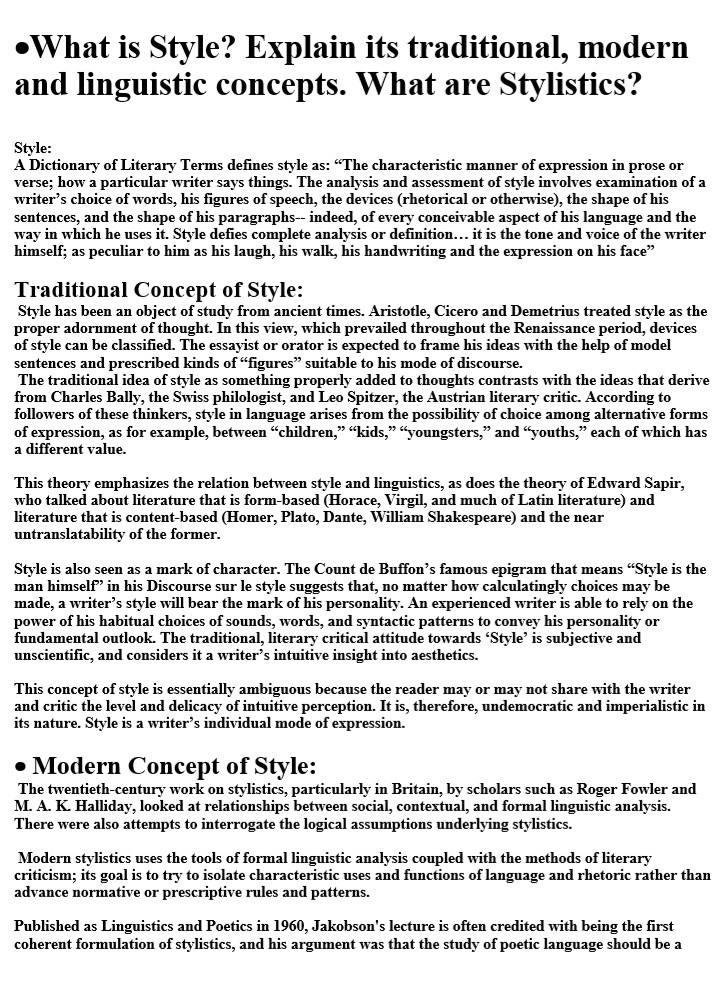 Graham STYLE 洋書 Hough STYLISTICS AND