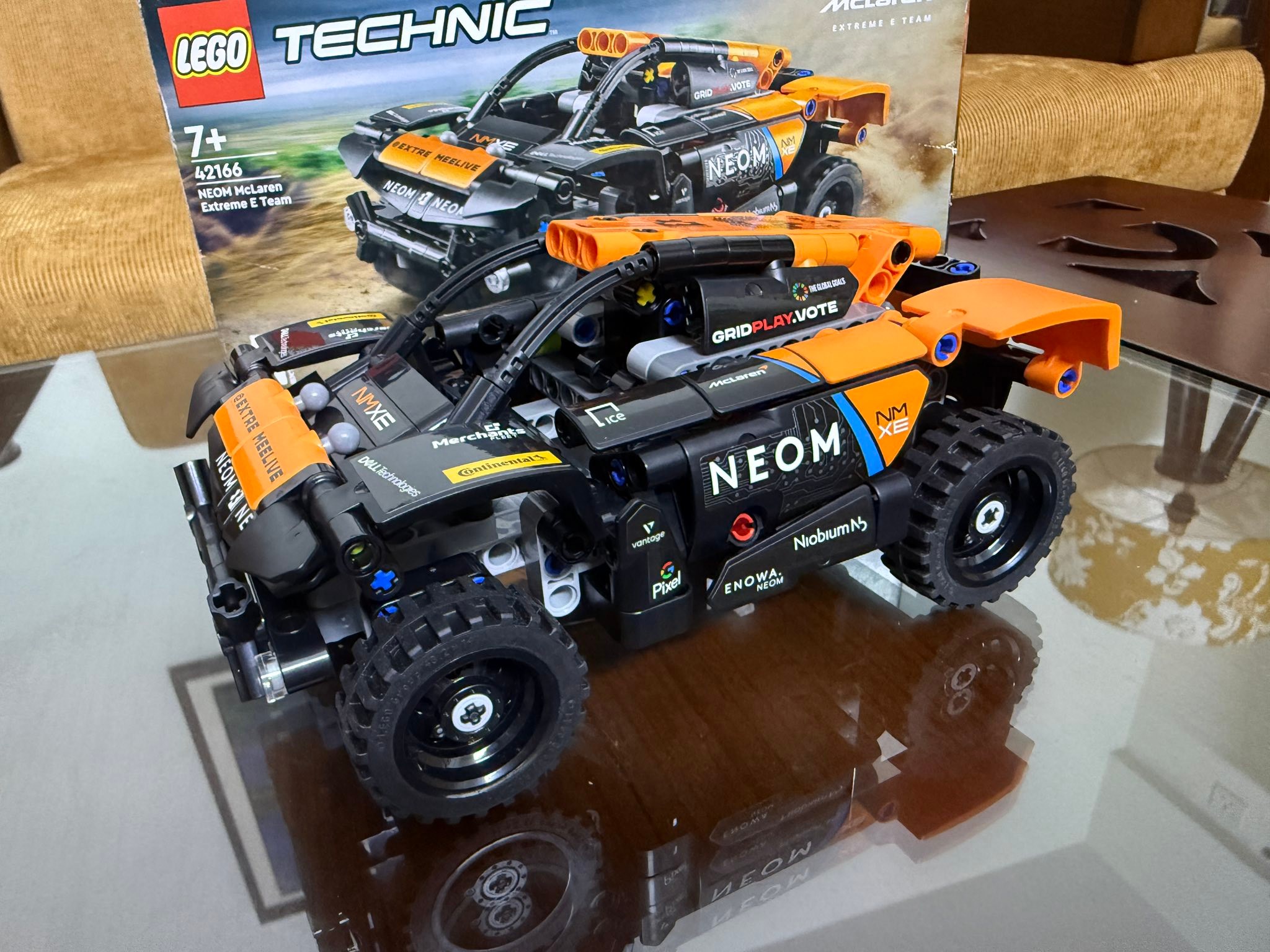 Lego Technic 42166 Neom McLaren Extreme E race car
