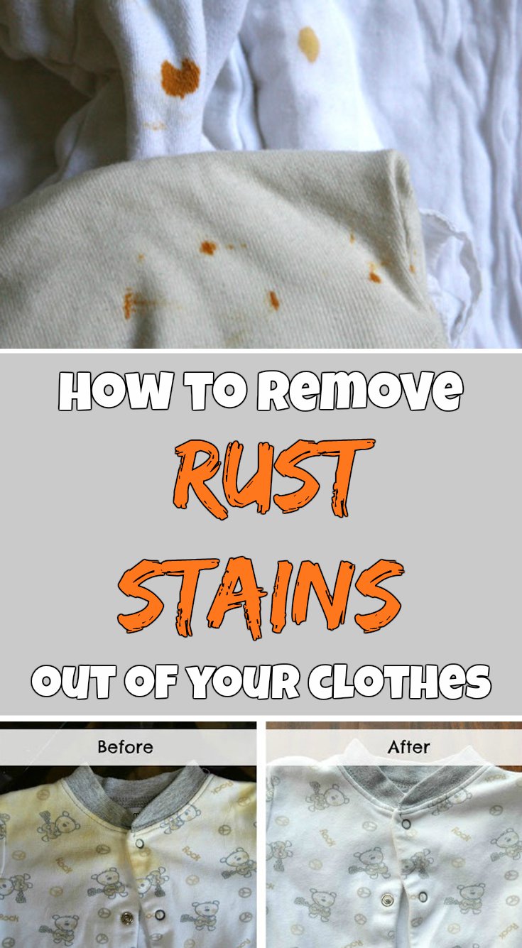 WomenZoom - How to remove rust stains out of your clothes ---- We all ...