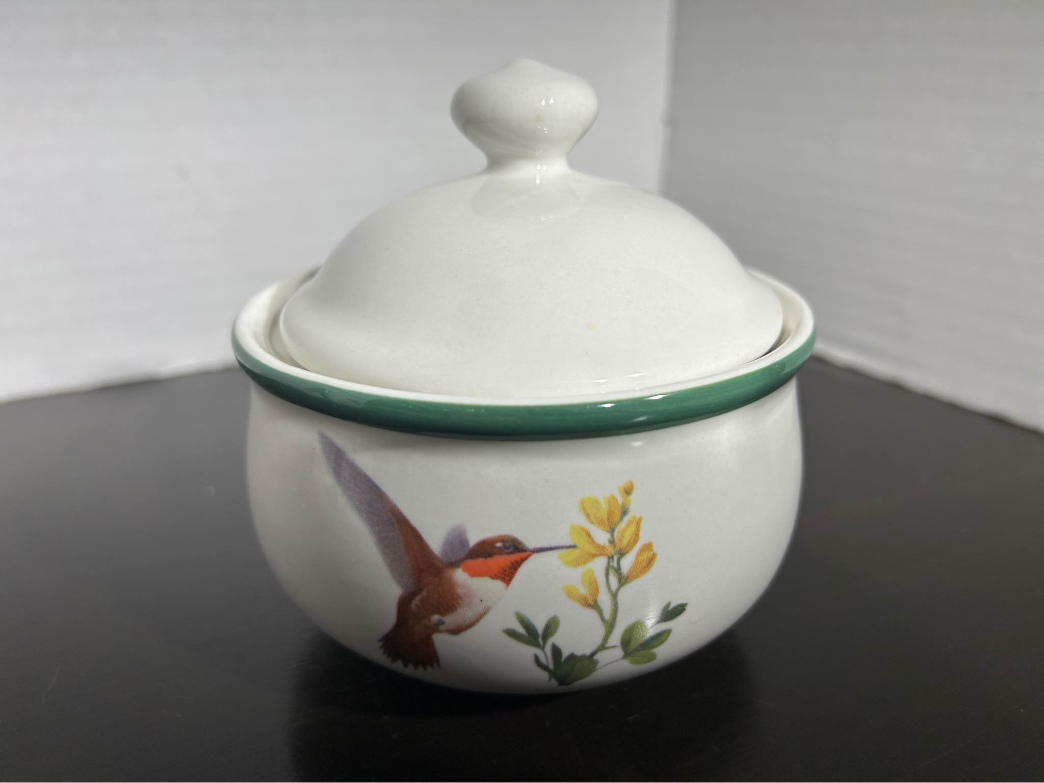 National Wildlife Federation Hummingbird Creamer & Lidded Sugar