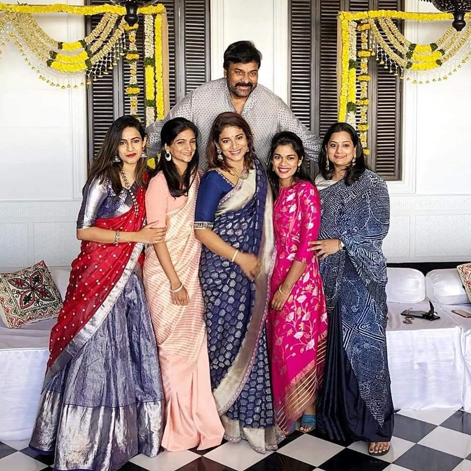 Pichha Lite - The 💓 Mega Family...💓 #SankranthiScenes...
