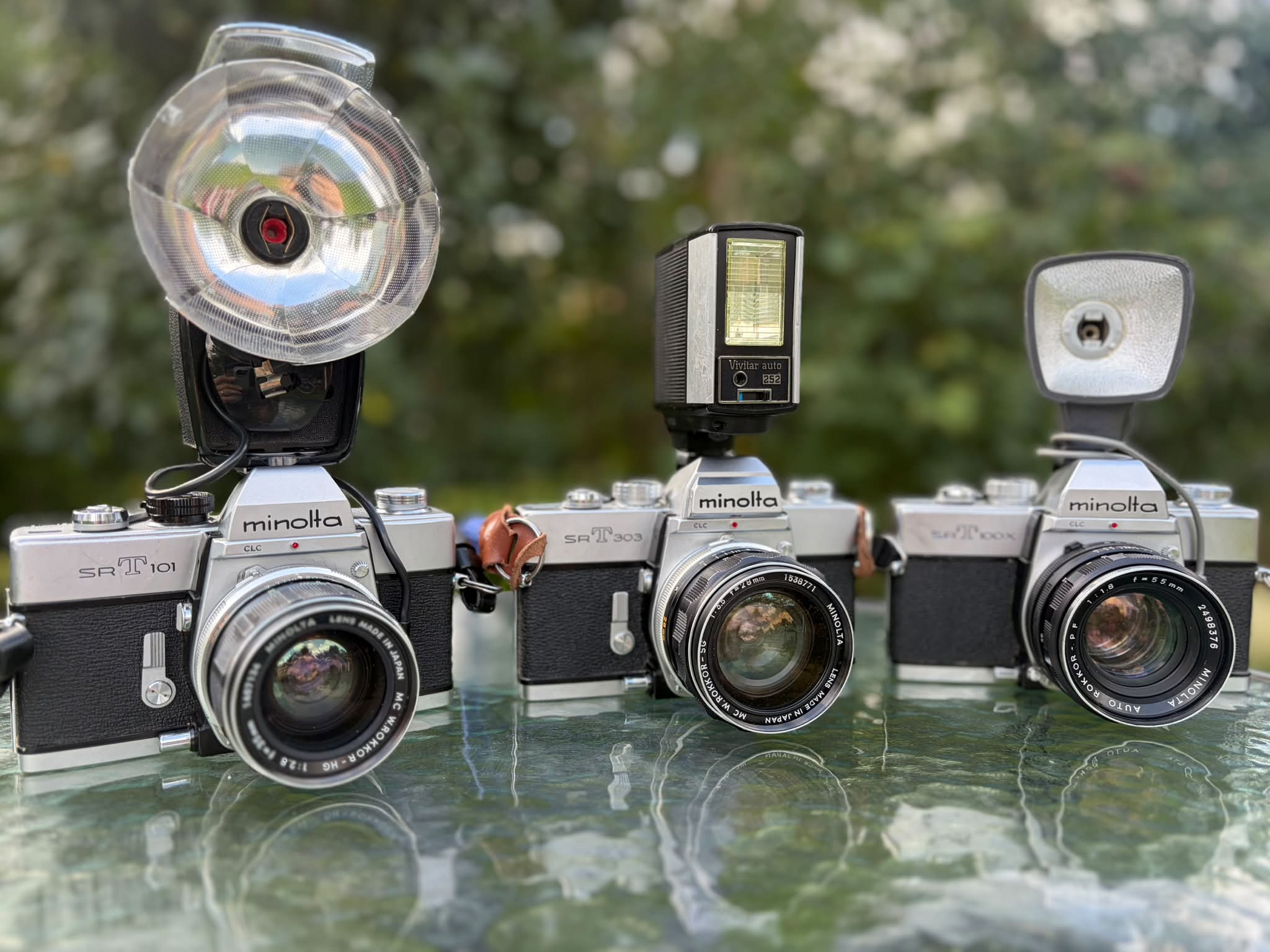 What is the Minolta SR505 camera?
