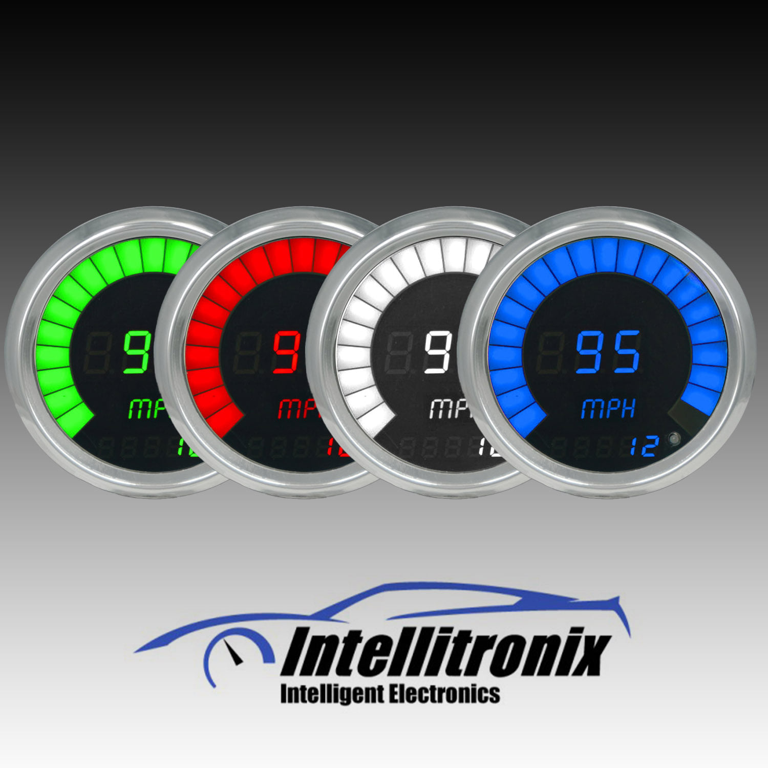 Intellitronix - Memory Speedometer LED Digital Bargraph...