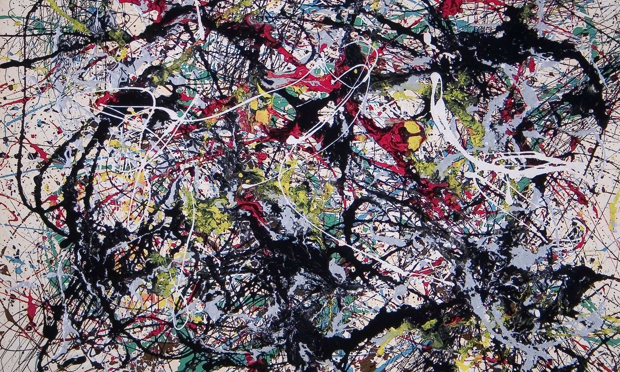 Bearbrick Jackson Pollock Studio (Splash) 100% and 400%