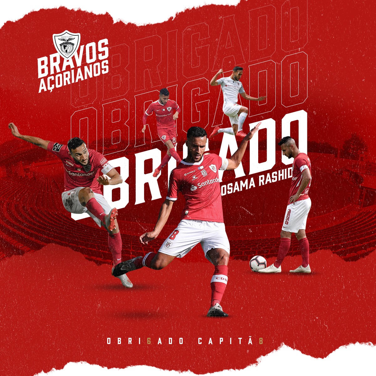 CD Santa Clara - Obrigado, Rashid 👊 A Santa Clara Açores,... | Facebook