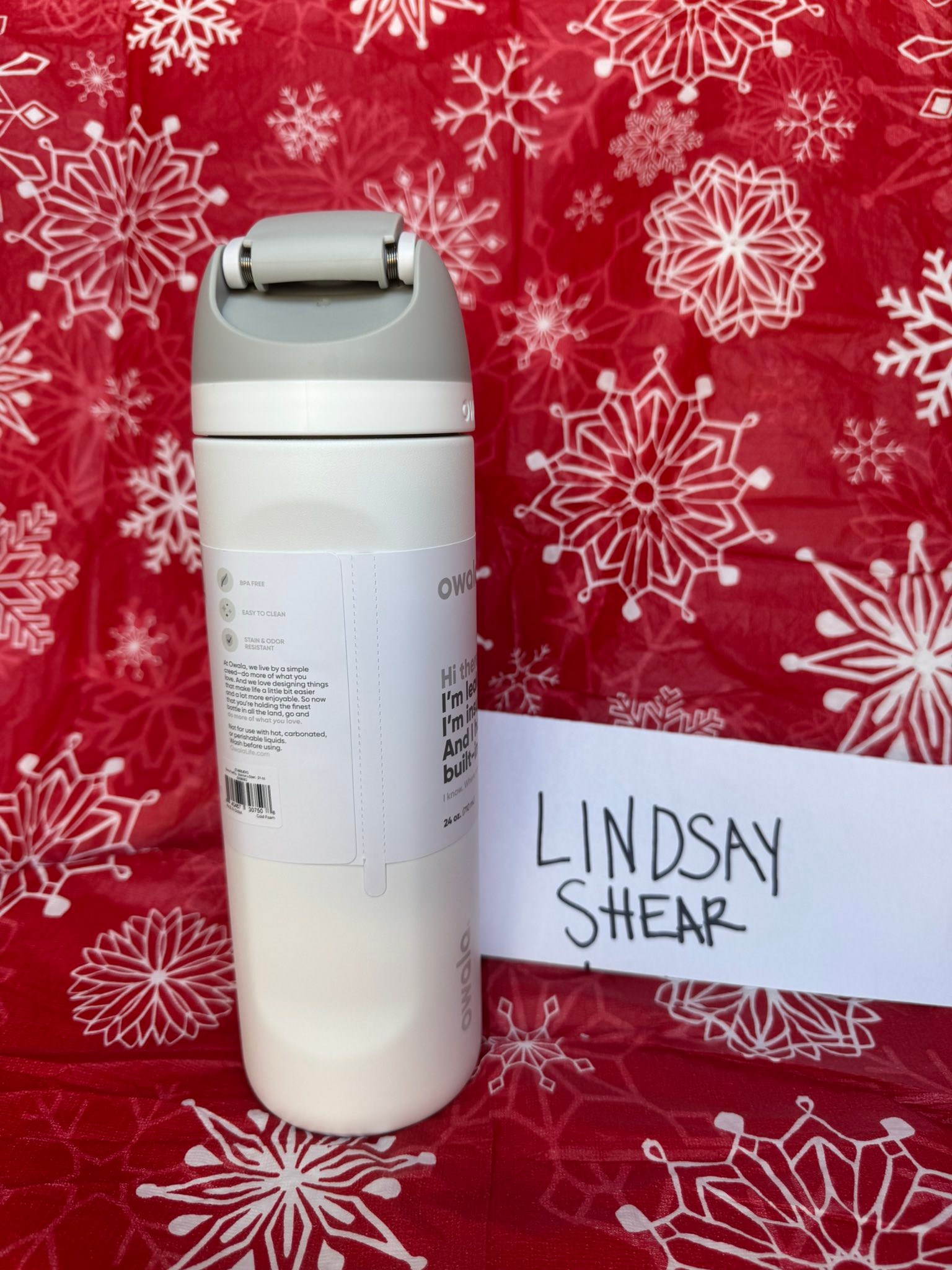 Limited edition Starbucks Owala water bottle for sale