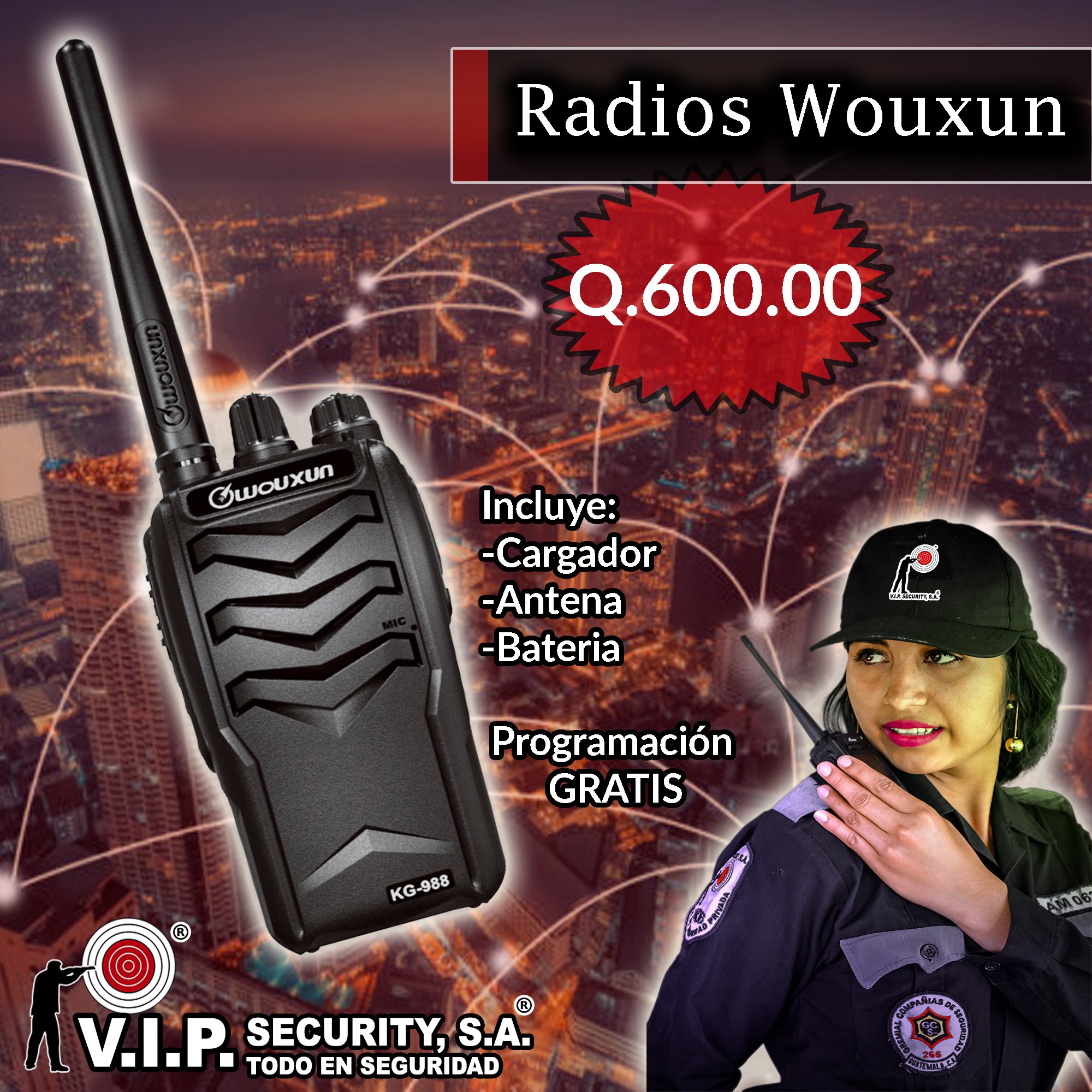 VIP Security SA - 🔈 #RadiosWouxun 🔈 Aprovecha nuestros...