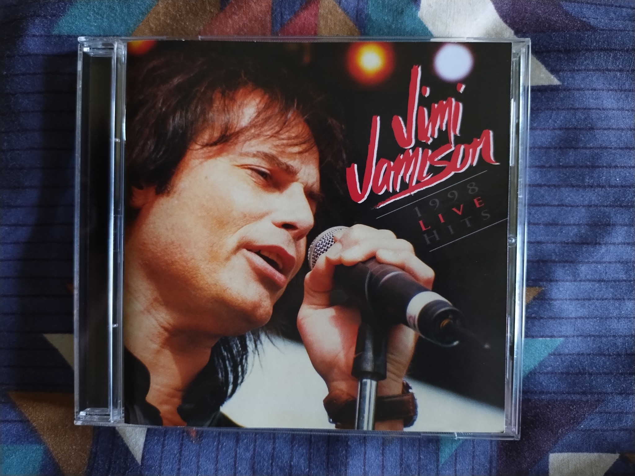 Jimi Jamison's 1998 Live Hits album with Survivor classics