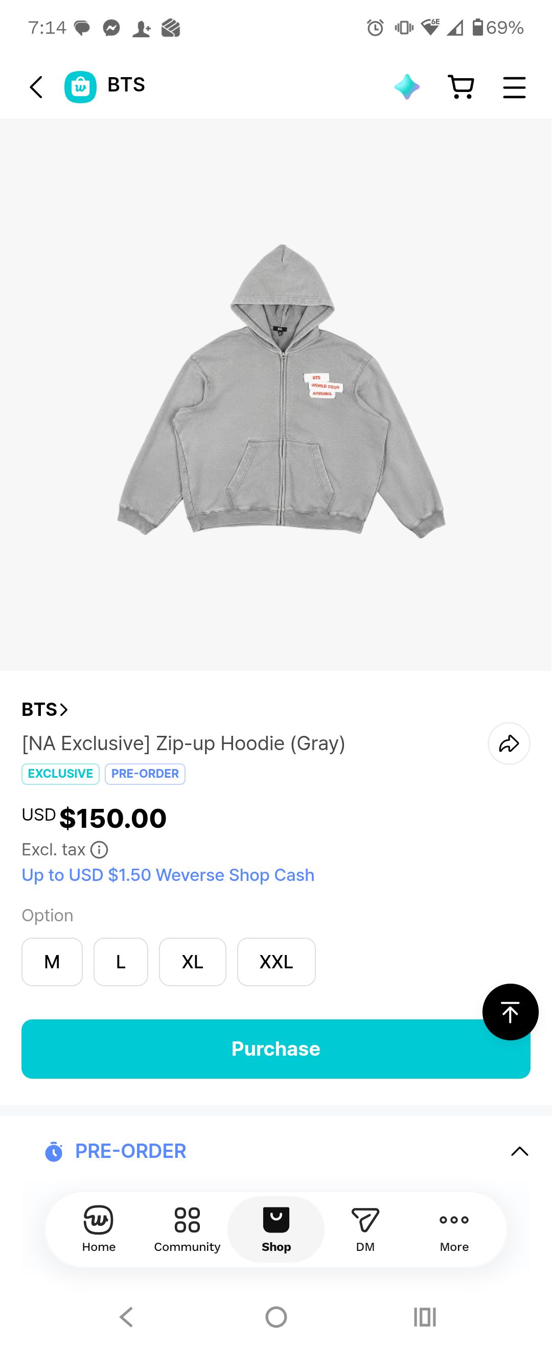 Just trying my luck. Is there anyone selling this bts tour merch
