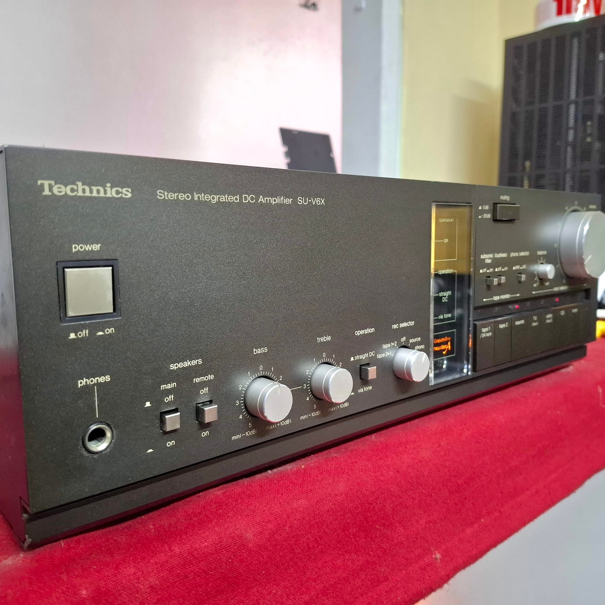 Technics SU-V6X A mplifcador Clase A , solo para entendidos Formar