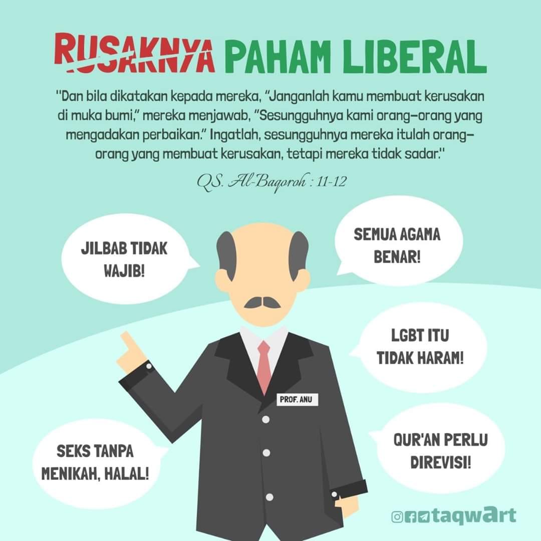 Membedah Bid Ah Rusaknya Paham Liberal Liberalisme Facebook