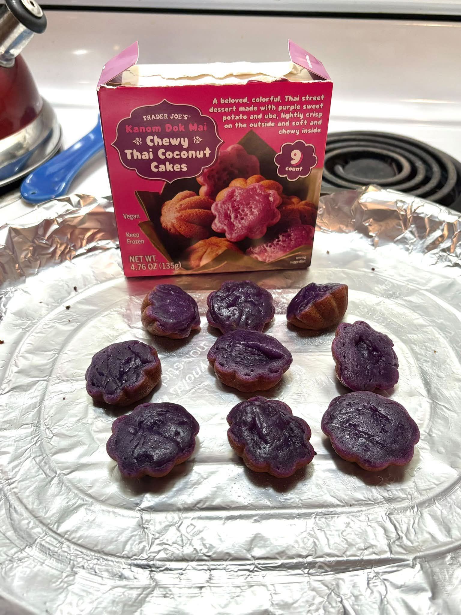 Trader Joe's Kanom Dok Mai Chewy Thai Coconut Cakes review