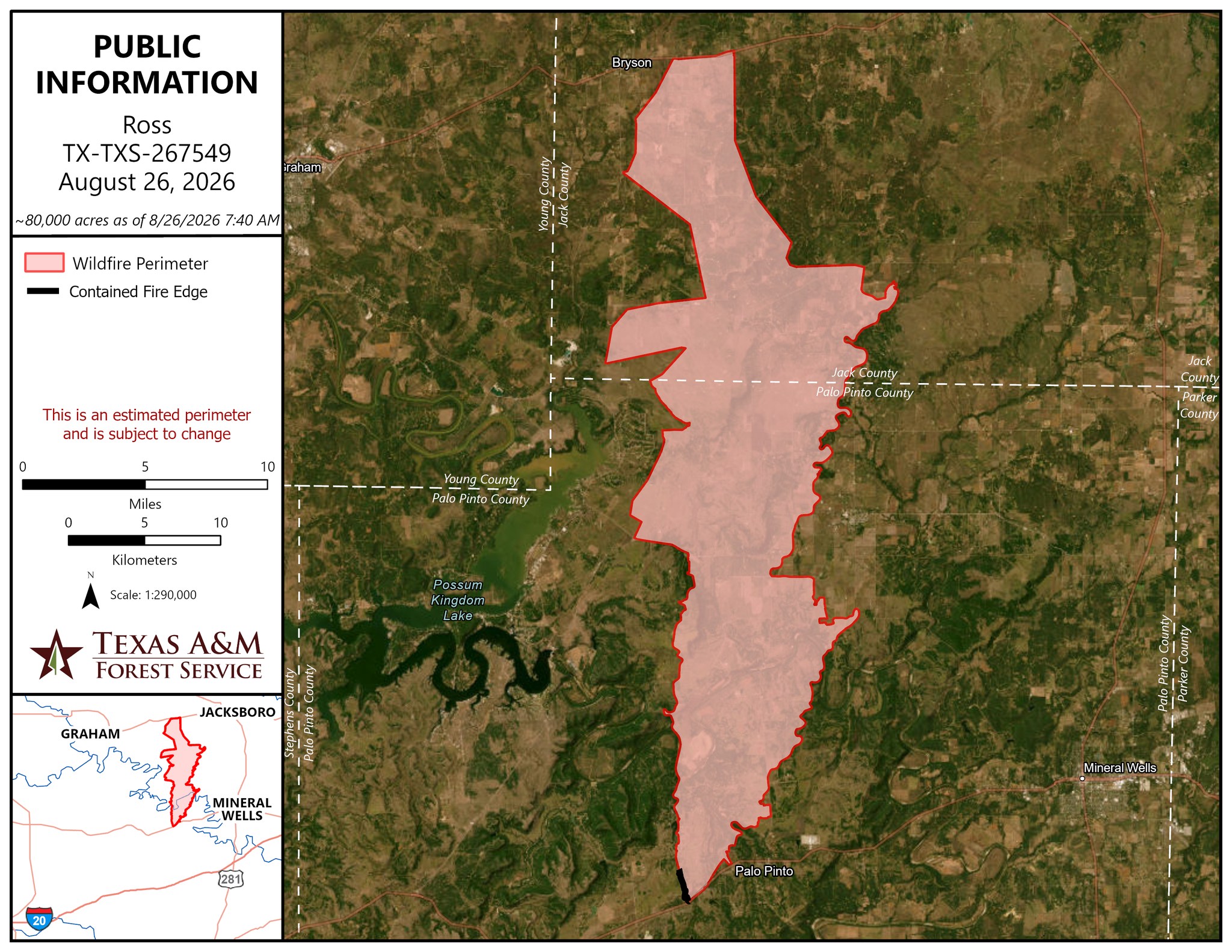 Boe Adler, Regional Operations Chief with Texas A&M Forest Service