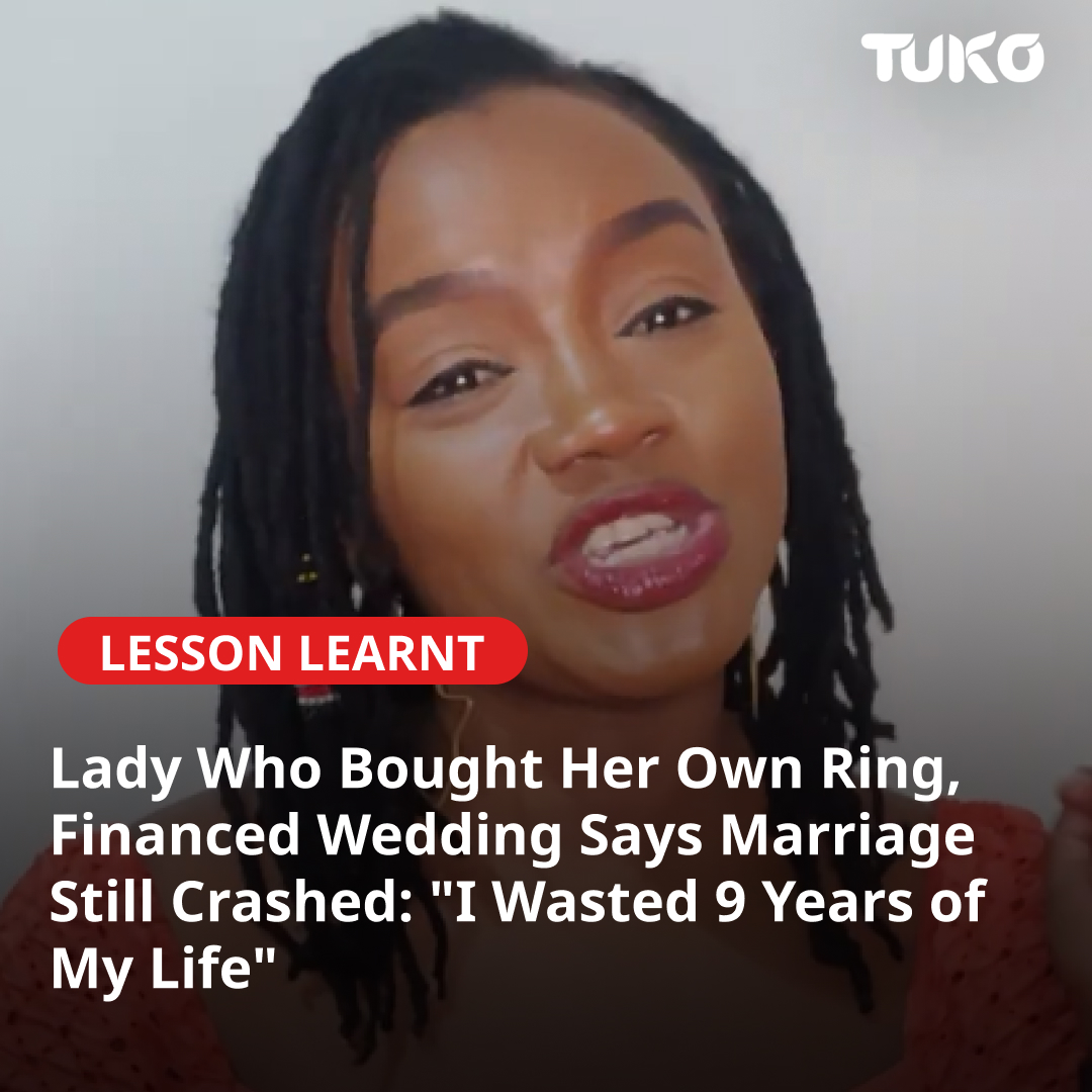 Tuko.co.ke - A woman has shared her marital regrets and...