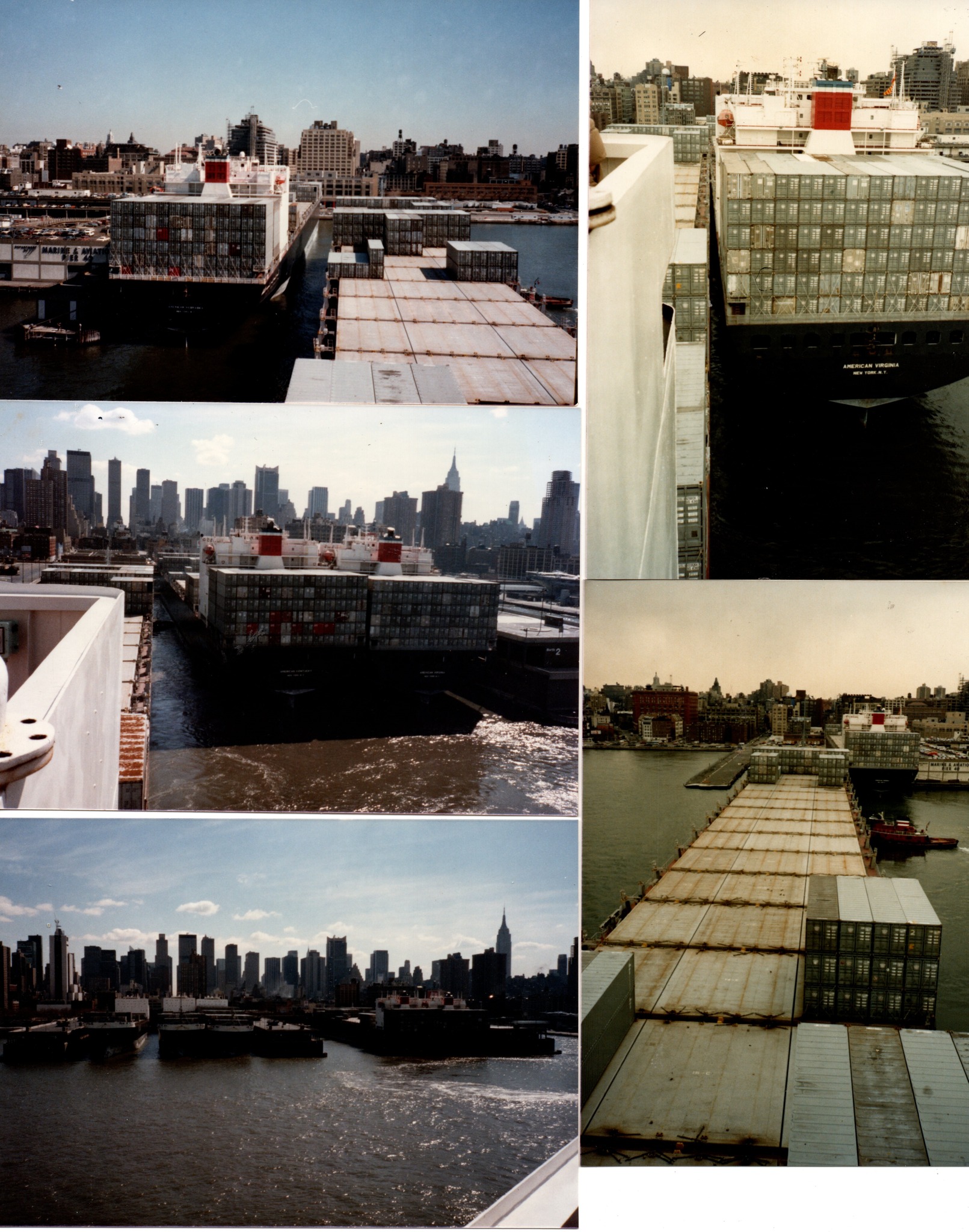 All kind of ship photo's | US Lines. Shifting Econ container vessels ...
