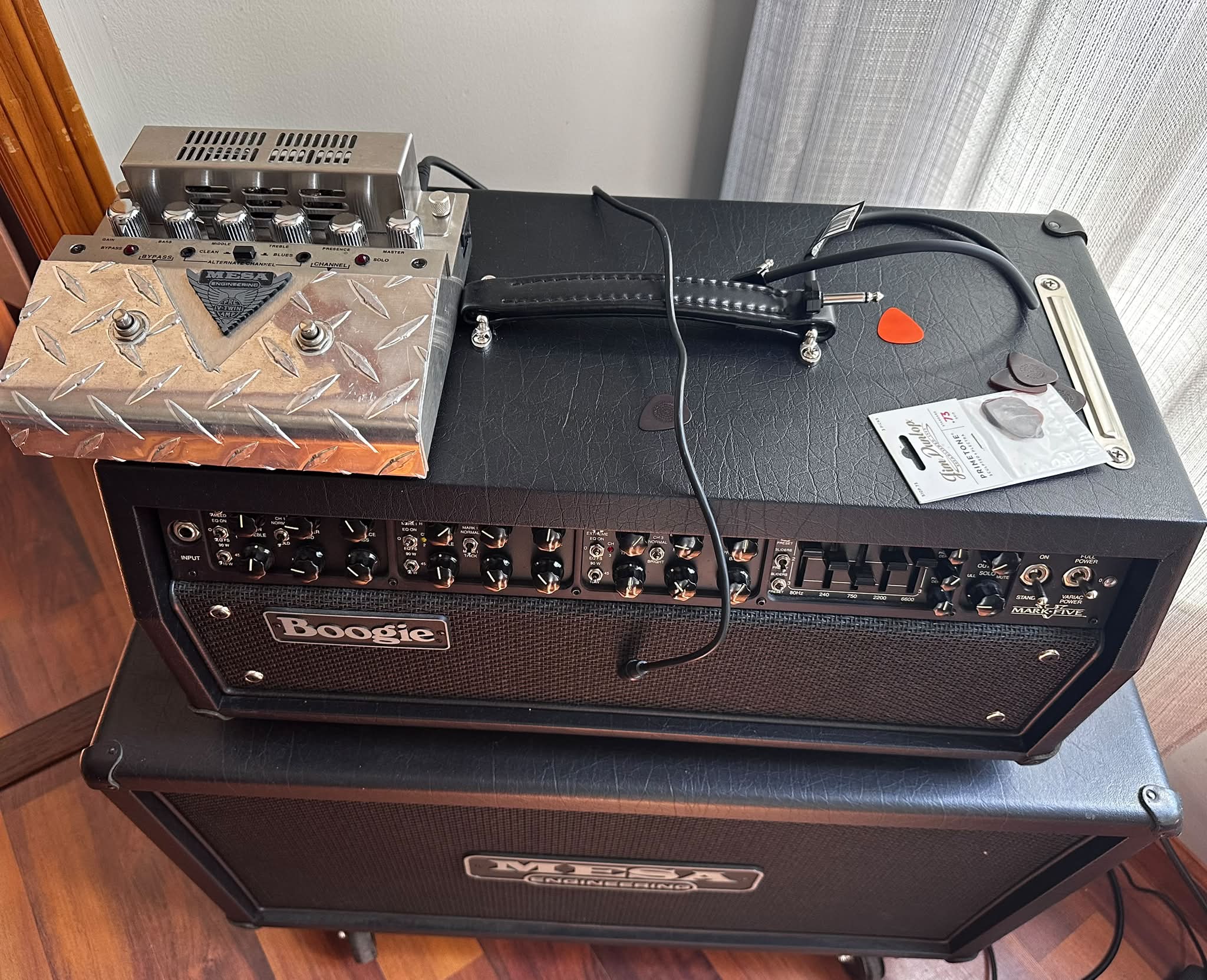 Mesa Boogie V-Twin Preamp Pedal with Boost or OD?