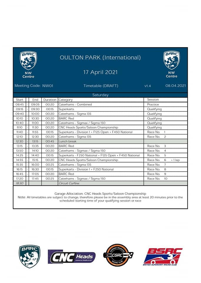 BSRC Super Series... - British Superkart Racing Club