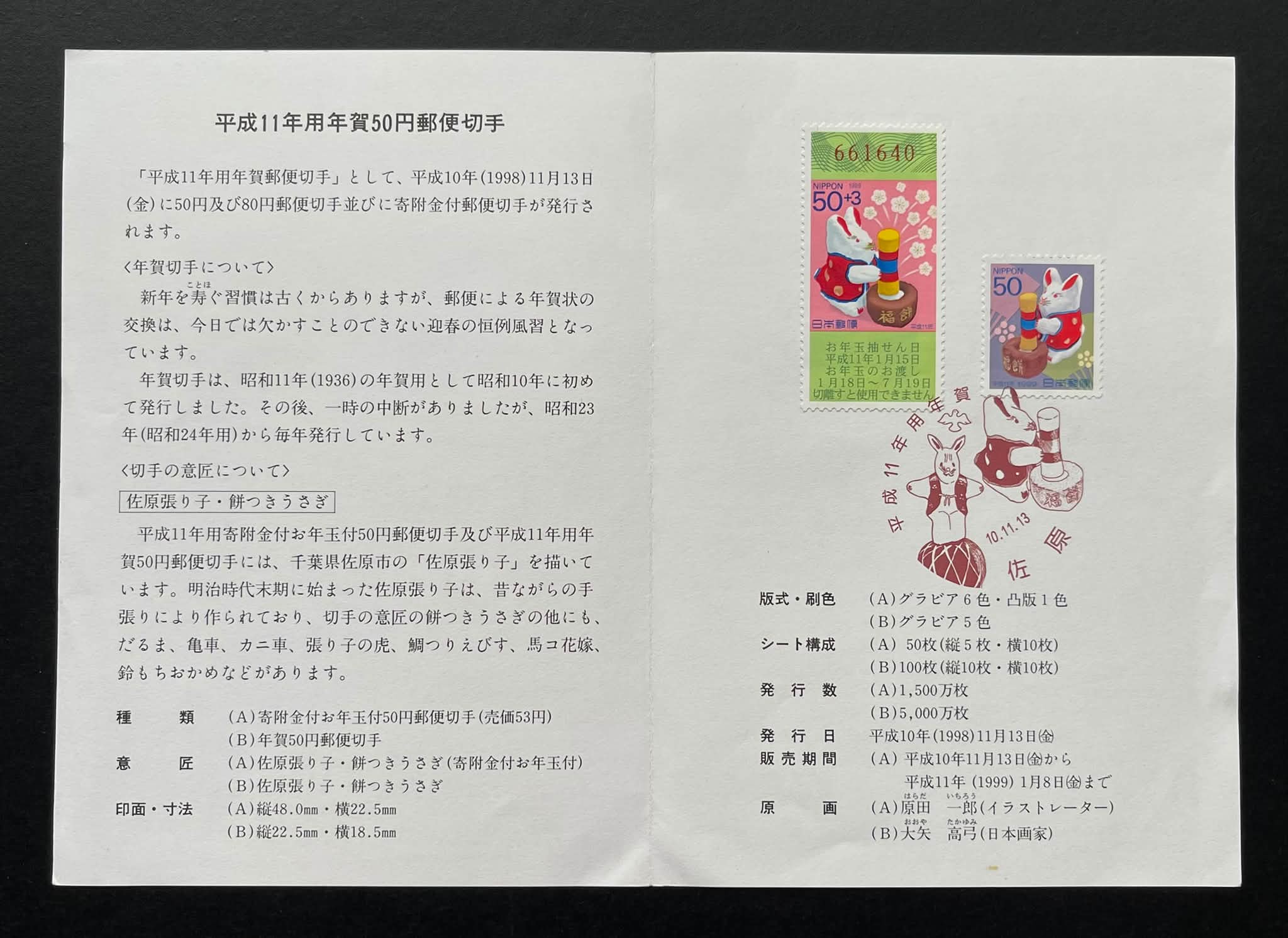 1999 Japan 🇯🇵 presentation pack Rm 8 ⭐️