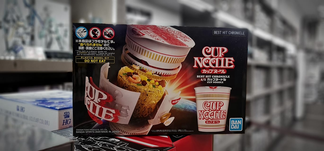 Baan Gundam - Best Hit Chronicle 1/1 Cup Noodle (Plastic...