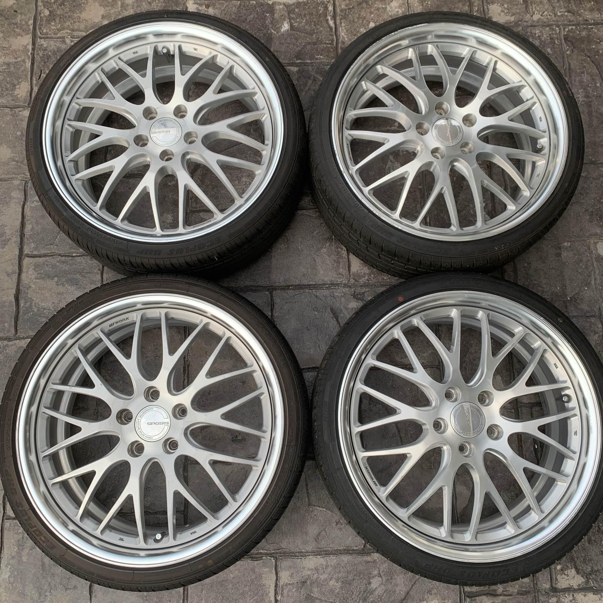 WORK GNOSIS HS202 19” with tyres - Car Wheels, Tires & Parts 