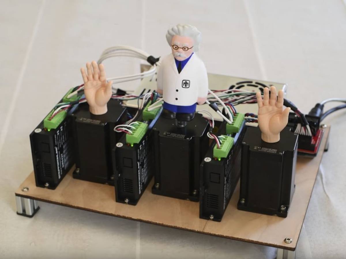 Arduino - Listen to a trio of musical stepper motors play the Super ...