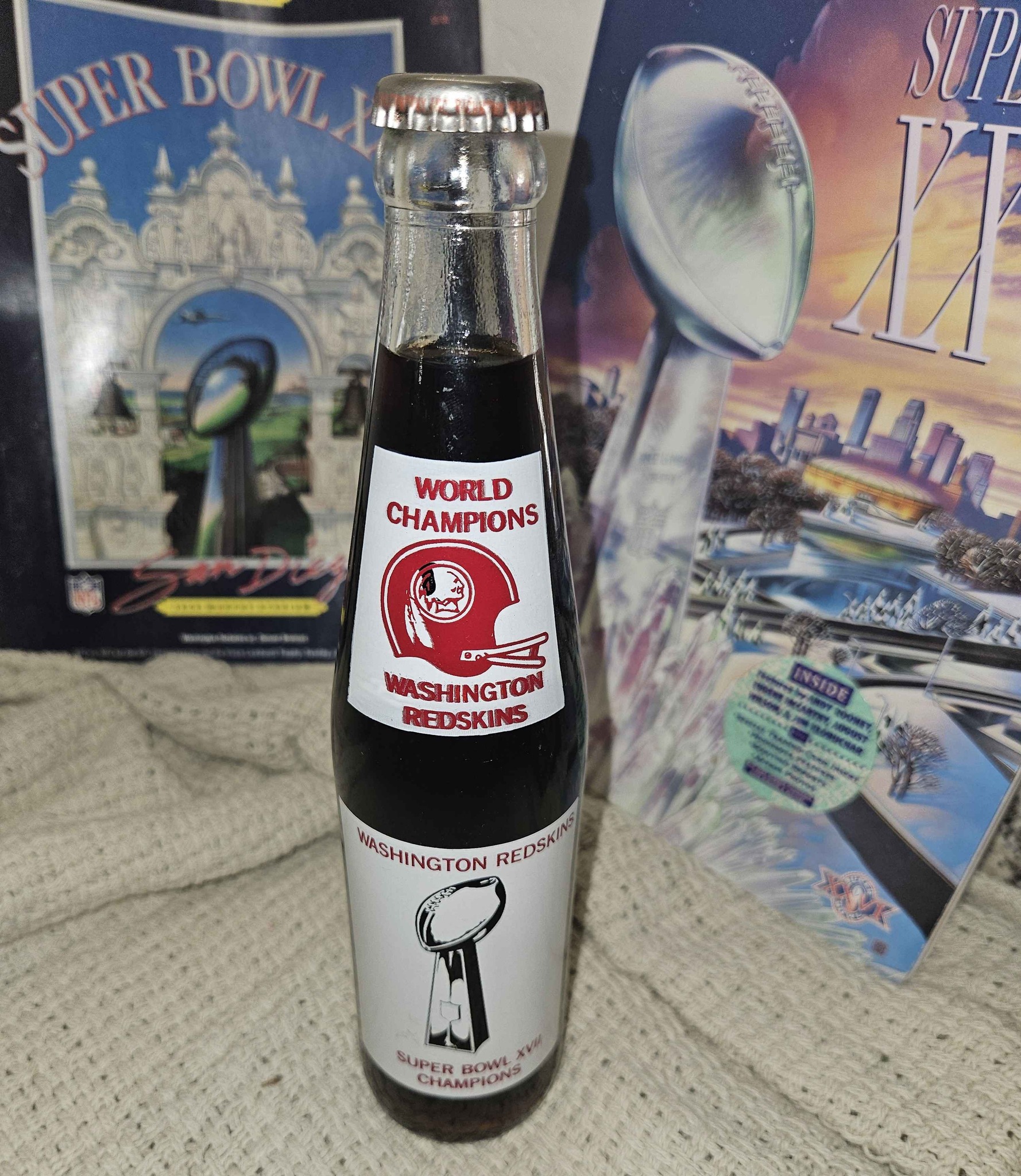 1982 ST. Louis Cardinals World Champions Coca - Cola Coke Bottle