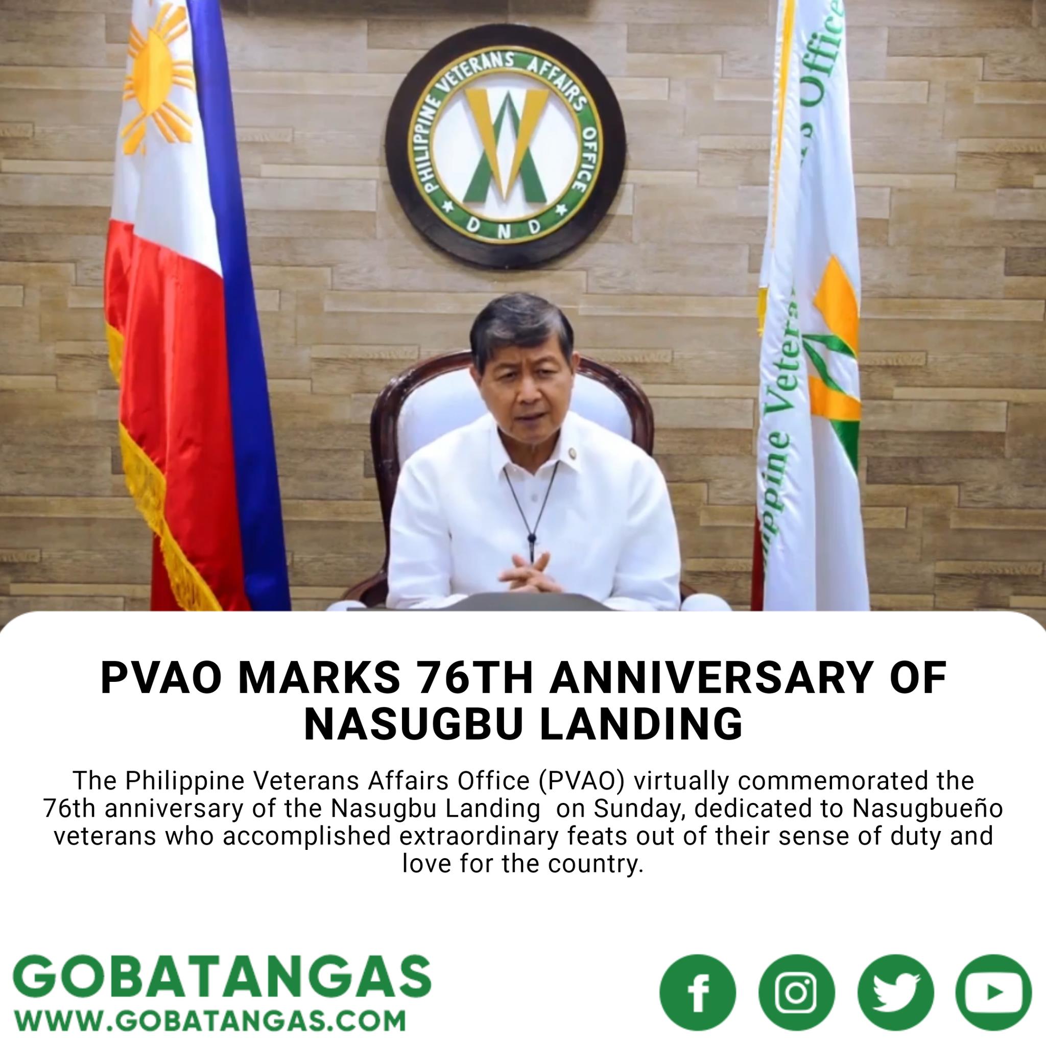 GO Batangas - The Philippine Veterans Affairs Office... | Facebook