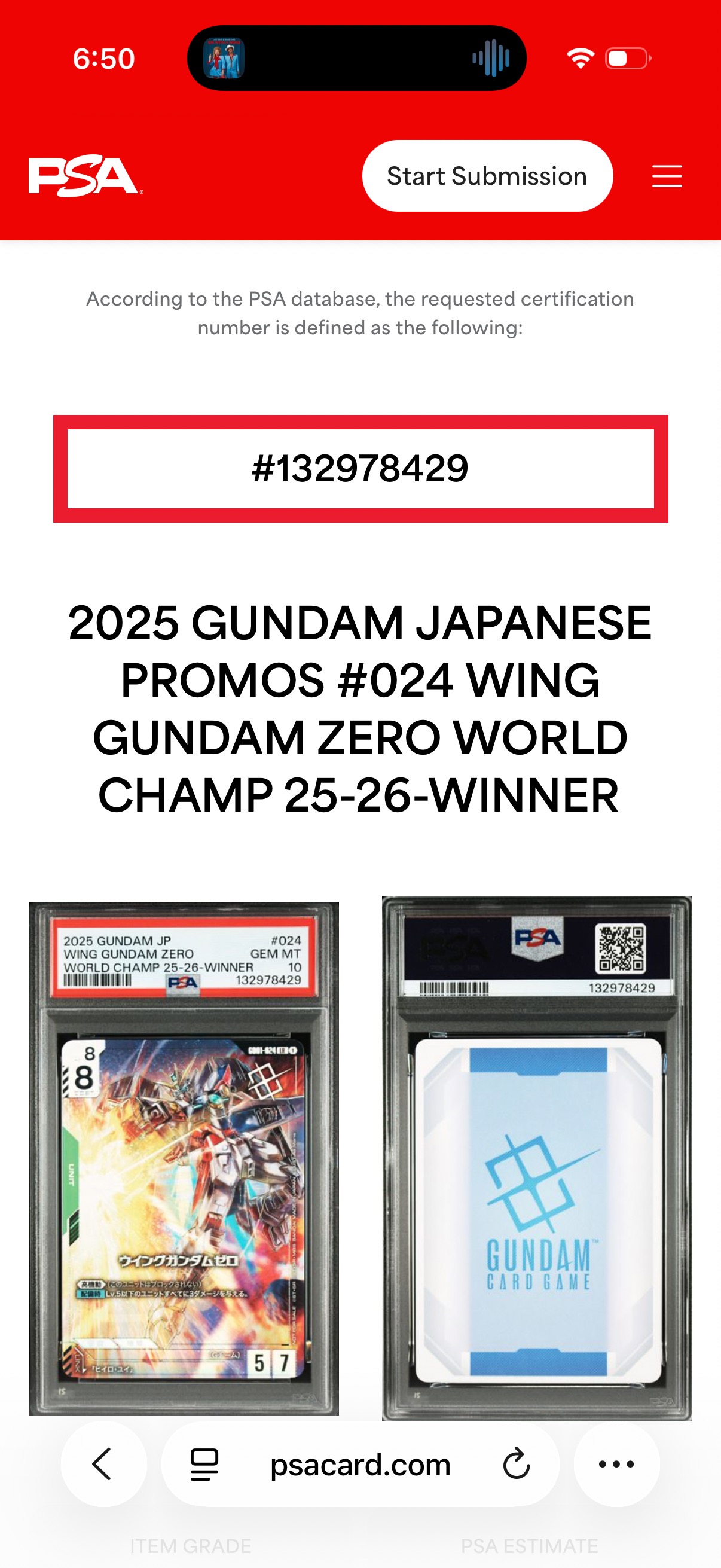 Possible scam with rare gundam card distribution