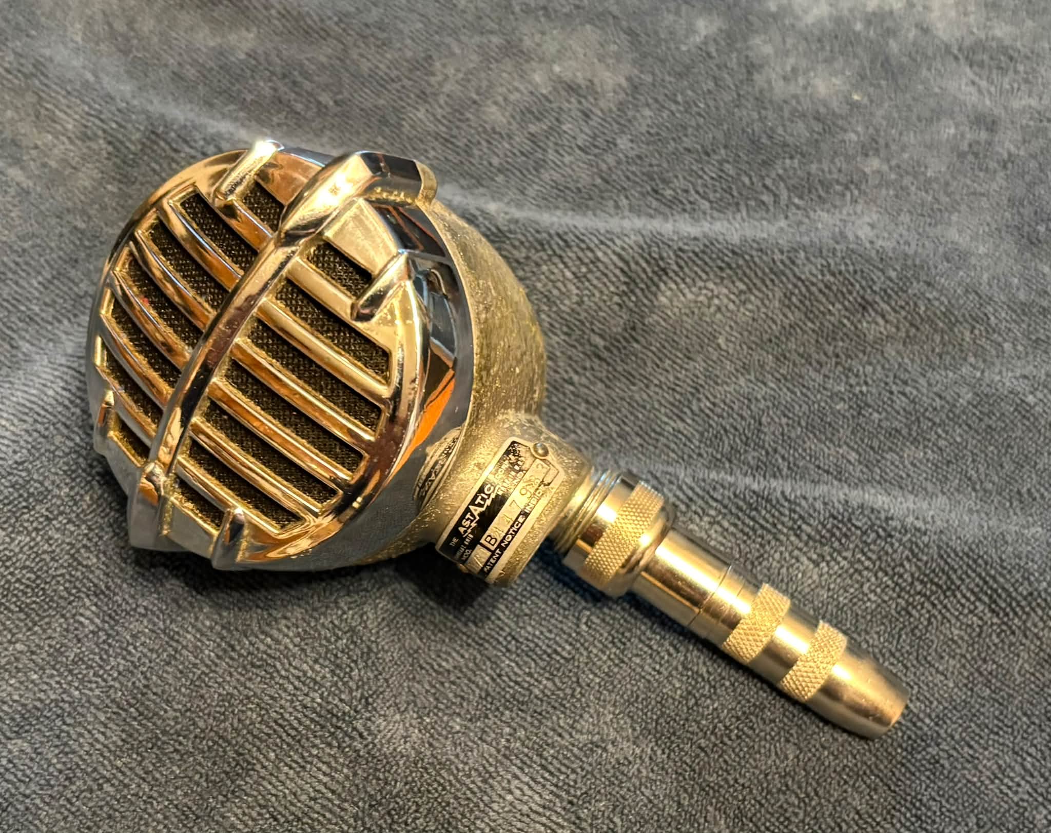Astatic JT 30 Harmonica Microphone with NOS Japanese Crystal