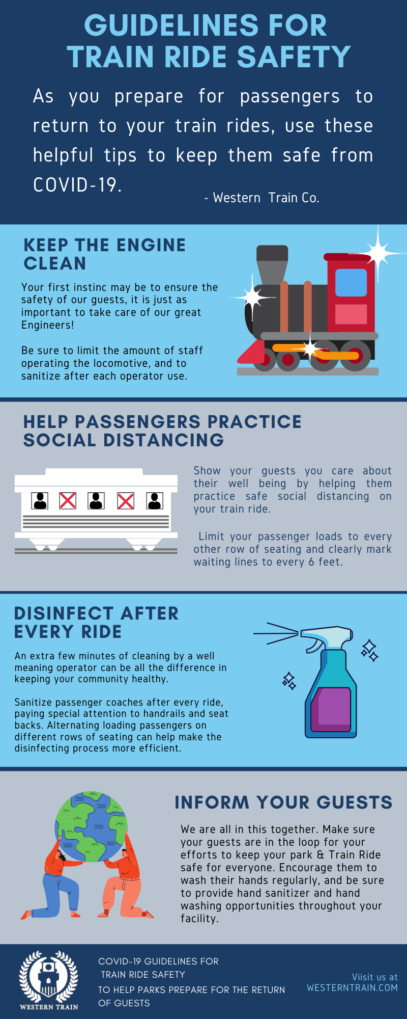 🔴 GUIDELINES FOR TRAIN RIDE SAFETY 🔴... - Western Train Co.