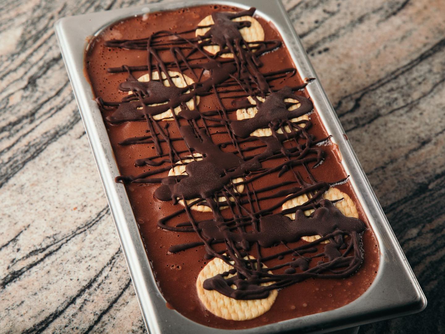 Roots Gelato - Chocolate Biscuit Pudding Gelato our most iconic flavour ...