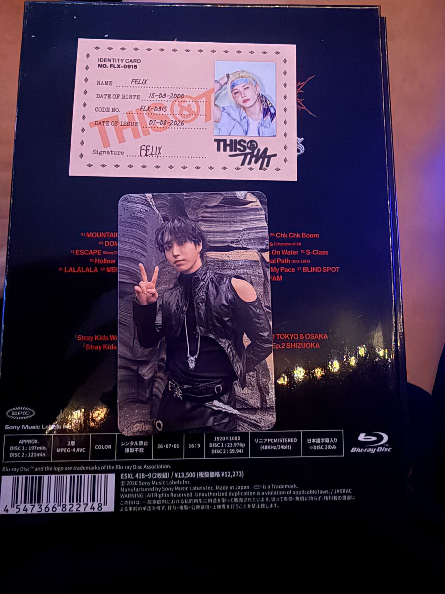 Target exclusive Stray Kids photo cards
