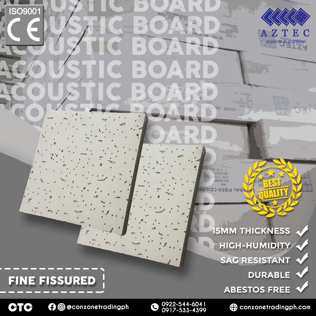 Fine Fissured Type - Acoustic Board by Aztec Boards & Partition ...