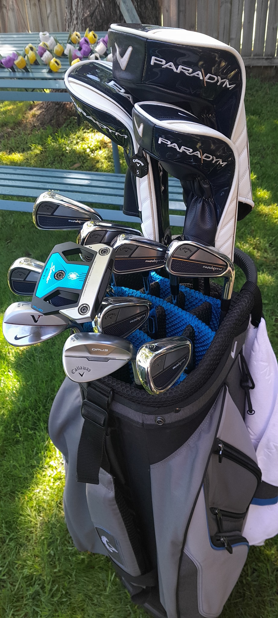 Current golf iron setup with ZXi7s and ZX utility