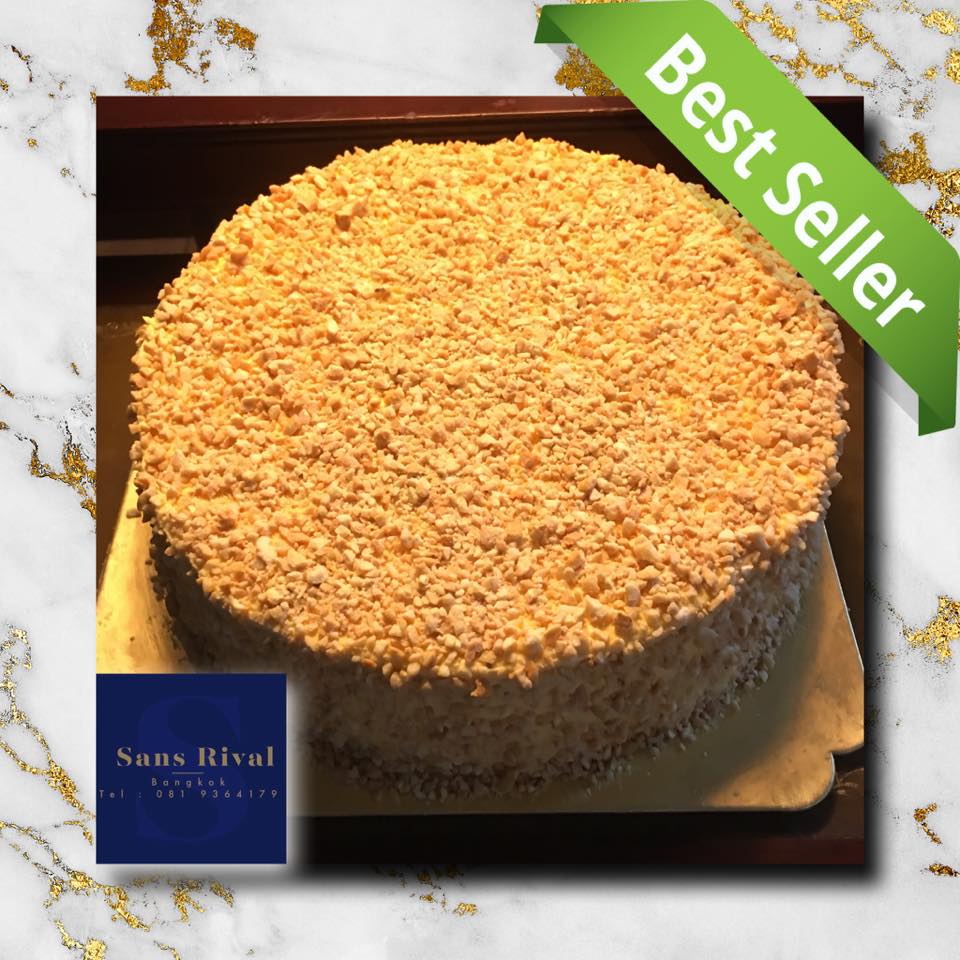 🔹 Our top selling 2 Pounds Sans Rival Cake for your very own indulgence ...