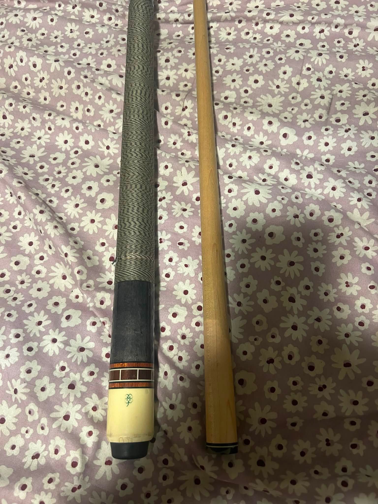 Mint condition D19 McDermott pool cues for sale