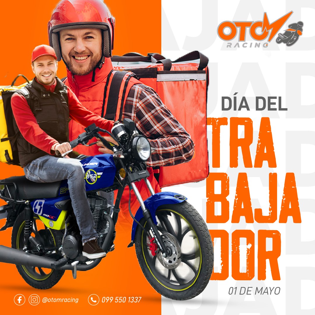 Otom Racing - Feliz día del trabajador🏍️ a quienes dedican las horas de ...