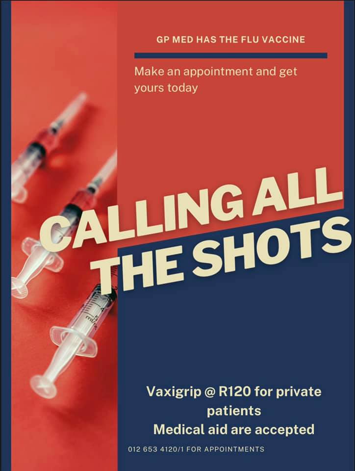 GP Med - We have received the Flu Vaccines, make your...